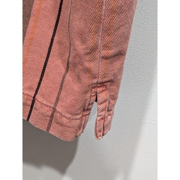 New! Anthropologie Pilcro Cropped PJ Striped Rope Belt Wide Leg Gaucho Jeans, S - Picture 8 of 14